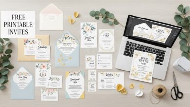 Free Printable Invites