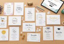 Free Printable Invites