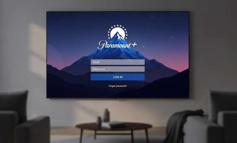 paramount plus login roku