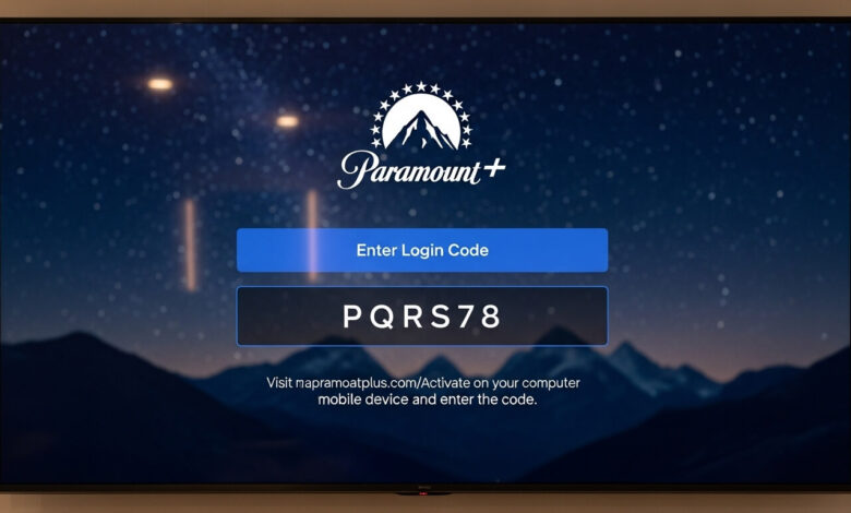 Paramount Plus Login Code