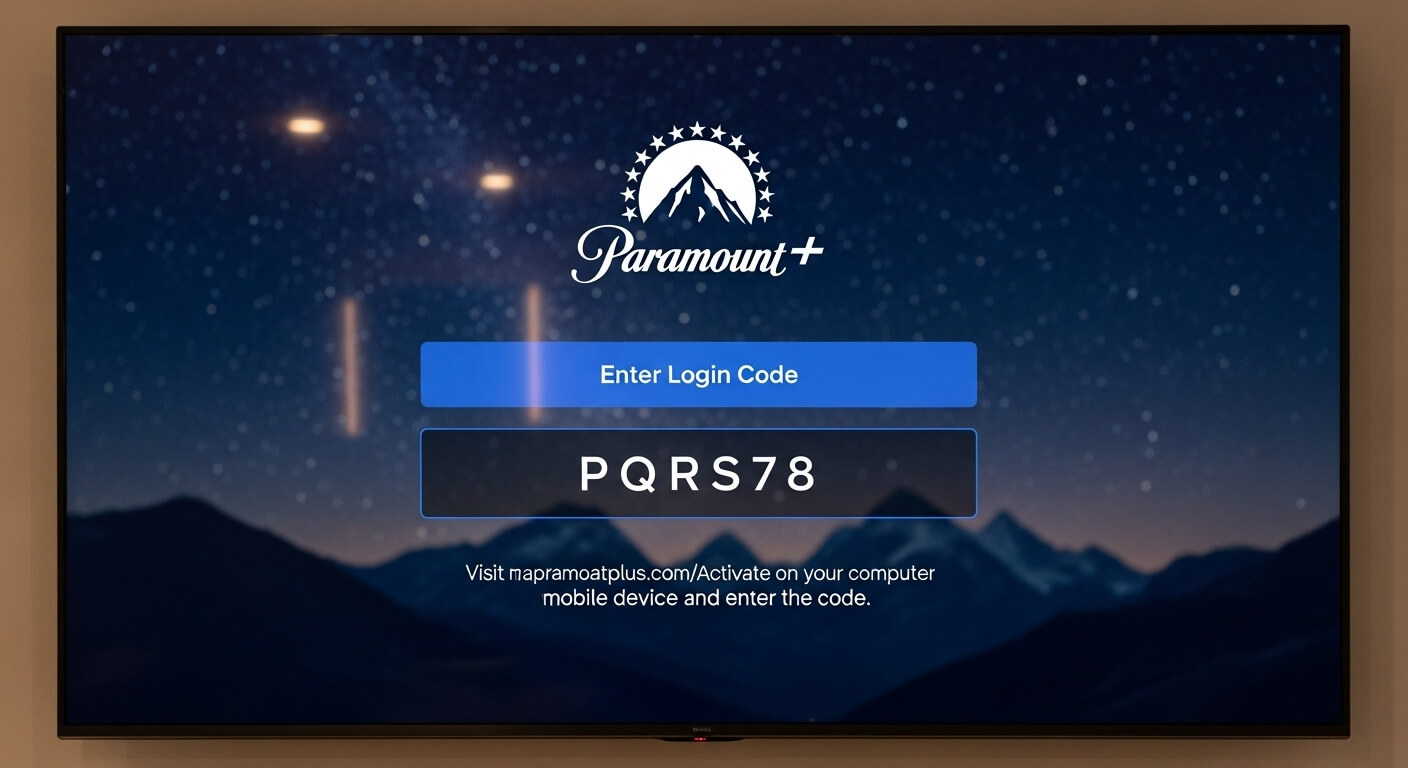 Paramount Plus Login Code