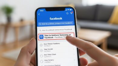 how to unblock someone on facebook