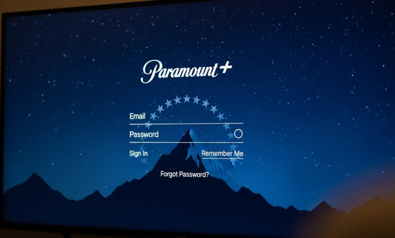 paramount plus login
