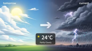 weather tomorrow