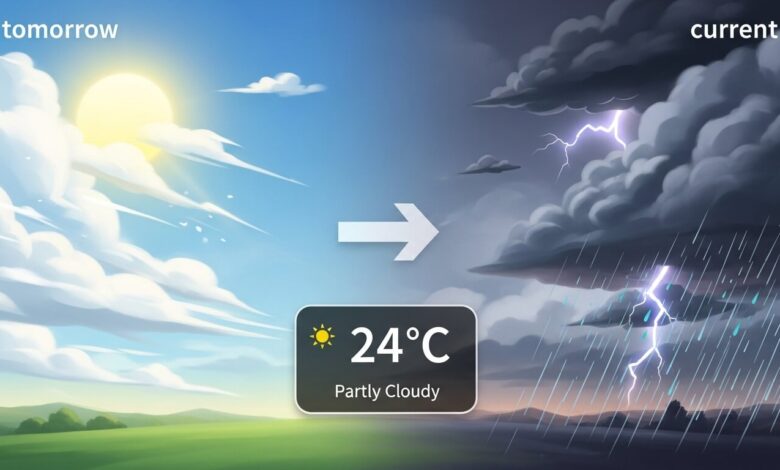 weather tomorrow
