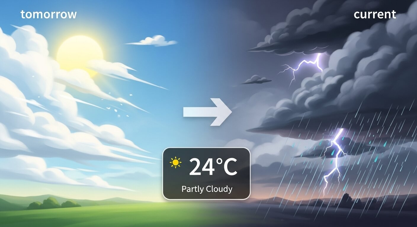 weather tomorrow