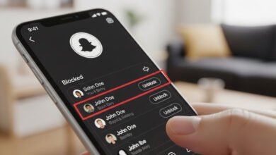 how to unblock someone on snapchat