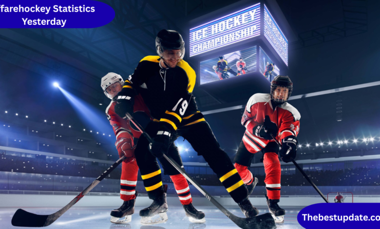 Sffarehockey Statistics Yesterday