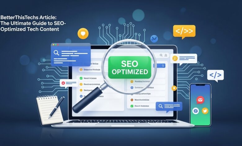 BetterThisTechs Article: The Ultimate Guide to SEO-Optimized Tech Content BetterThisTechs Article