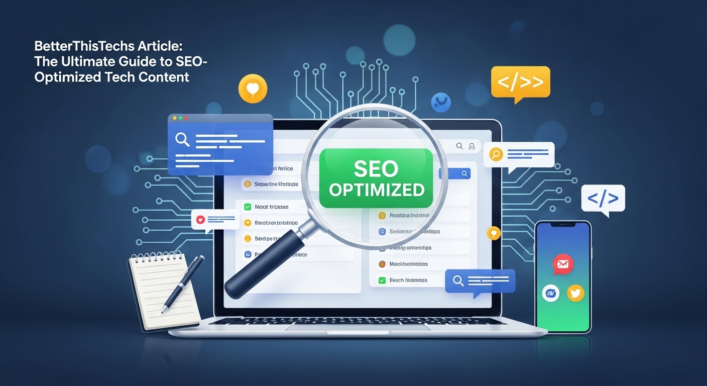 BetterThisTechs Article: The Ultimate Guide to SEO-Optimized Tech Content BetterThisTechs Article